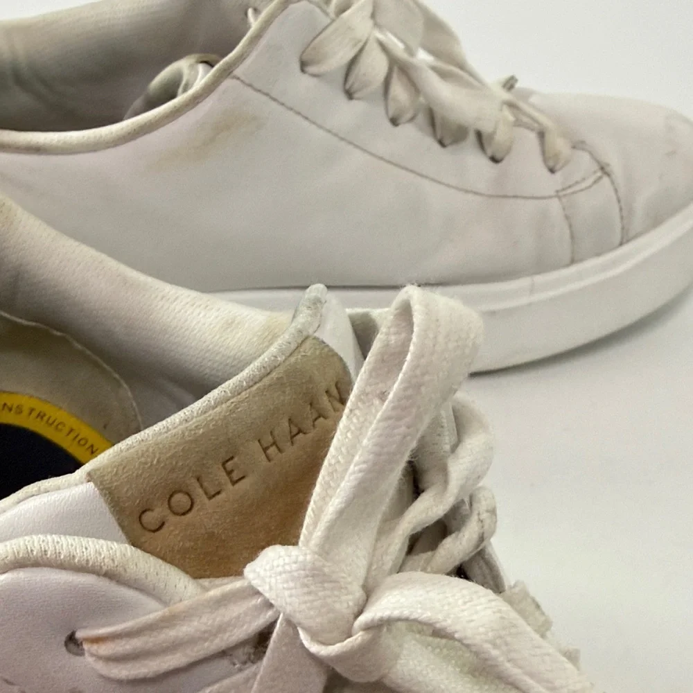 Cole Haan White Men's Sneakers Size 9.5 - Picture 10 of 11